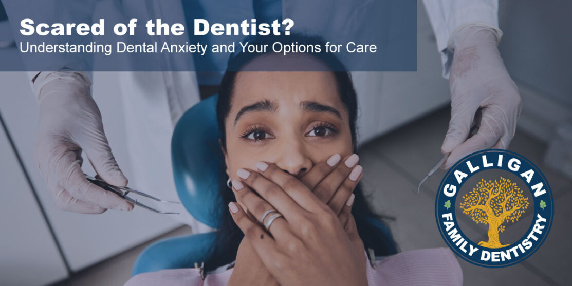 Scared of the Dentist, Dental Anxiety Featured Blog Image