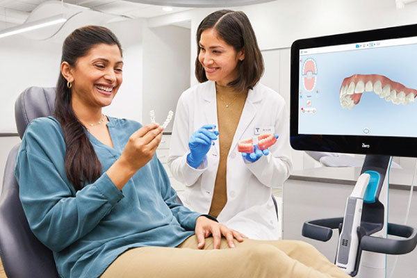 Invisalign Consultation in North Raleigh With Itero Scanner Image